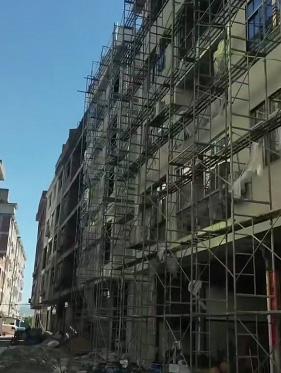 闽侯建平二号安置房施工现场